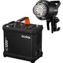 نظام فلاش اضاءة تصوير احترافي 5600 كلفن مع بطارية 4000 ومضة جودوكس Godox AD1200Pro Battery Powered Flash System