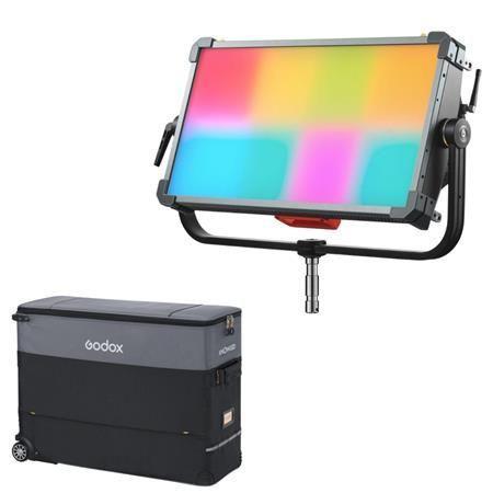 اضاءة تصوير ليد ملونة 600 واط مع سوفت بوكس جودوكس Godox KNOWLED P600R RGBWW LED Panel - SW1hZ2U6MTkzMDM0Ng==