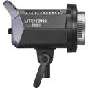 إضاءة تصوير احترافية 2800 كلفن جودوكس Godox LITEMONS LA200BI Bicolor spotlight - SW1hZ2U6MTk0MDgwNg==