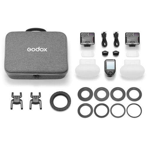 مجموعة معدات التصوير لأطباء الأسنان 500 لقطة جودوكس Godox MF12 Dental Kit for Sony with Trigger