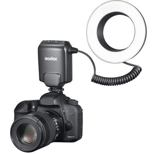 إضاءة تصوير رينق لايت للكاميرا 5800 كلفن جودوكس Godox ML150II Macro Ring Flash
