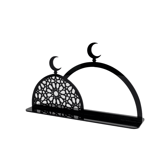 ديكور طولة رمضاني ستاند على شكل قبة مسجد Ramadan Acrylic Stand Mosque Dome - SW1hZ2U6MTk2OTEyOQ==
