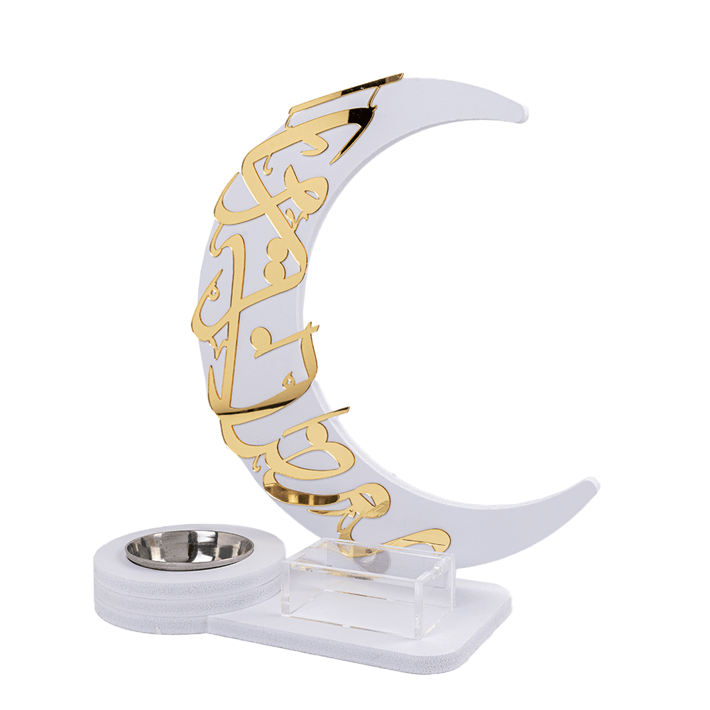 incense burner Ramadan crescent