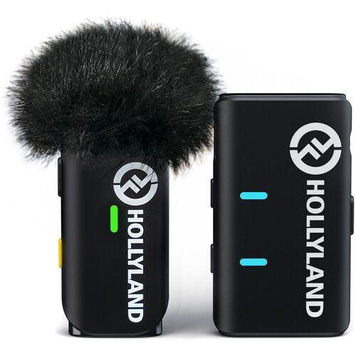 نظام ميكروفون لارك M1 لاسلكي 2.4 جيجا هرتز هولاند Hollyland LARK M1 SOLO Wireless Microphone System