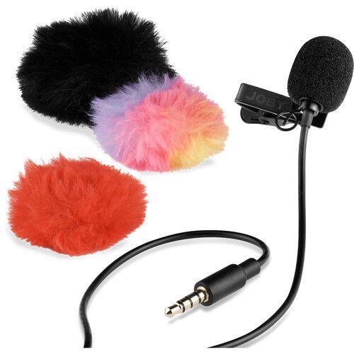 مايك صغير سلكي 5.9 قدم متوافق مع الجولات والكاميرات أسود من جوبي JOBY Wavo Lavalier Microphone - SW1hZ2U6MTk1MTg0Nw==