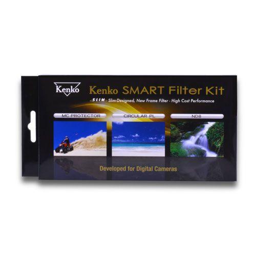 Kenko 67mm SLIM Filter Kit (MC Protector/C-PL/ND8) - SW1hZ2U6MTk1MjMwNQ==