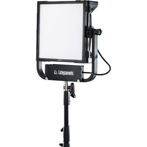 كشاف ليد  200 واط 2700-10000 كلفن RGBWW مع كابل طاقة قياسي لايت بانيلز Litepanels Gemini 1 x 1 RGBWW LED Hard Panel