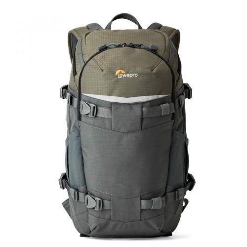 Lowepro Flipside Trek BP 250 AW Backpack (Gray/Dark Green) - SW1hZ2U6MTk0NDg0NQ==