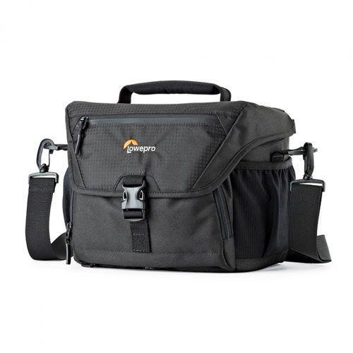 شنطة كاميرا كتف نوفا 180 AW II مقاومة للماء أسود لويبرو Lowepro Nova 180 AW II Shoulder Bag