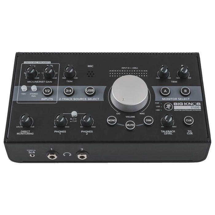 وحدة تحكم وواجهة شاشة ستوديو ماكي بيج نوب ماكي Mackie Big Knob Studio Monitor Controller and Interface