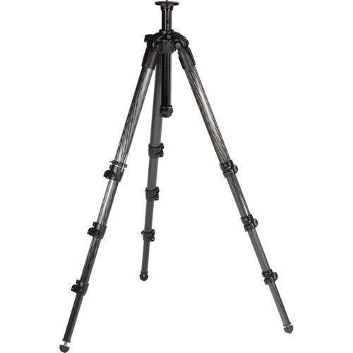 ترايبود مع رأس 057 كربون أسود مانفروتو Manfrotto 057 4-Section Carbon Fiber Tripod w/ Rapid Column