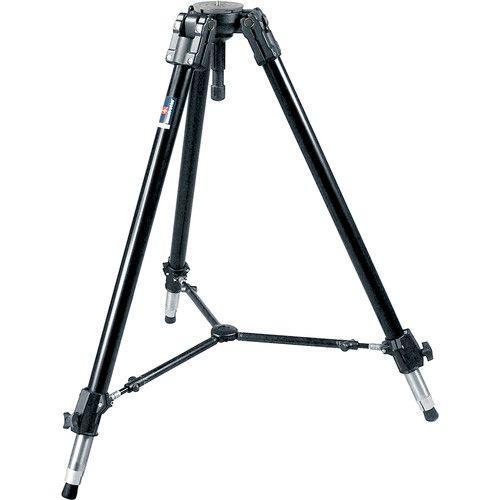 ترايبود ثلاثي القوائم ارتفاع 58.27 بوصة المنيوم أسود مانفروتو Manfrotto 528XB Heavy-Duty 1-Stage Tripod Legs