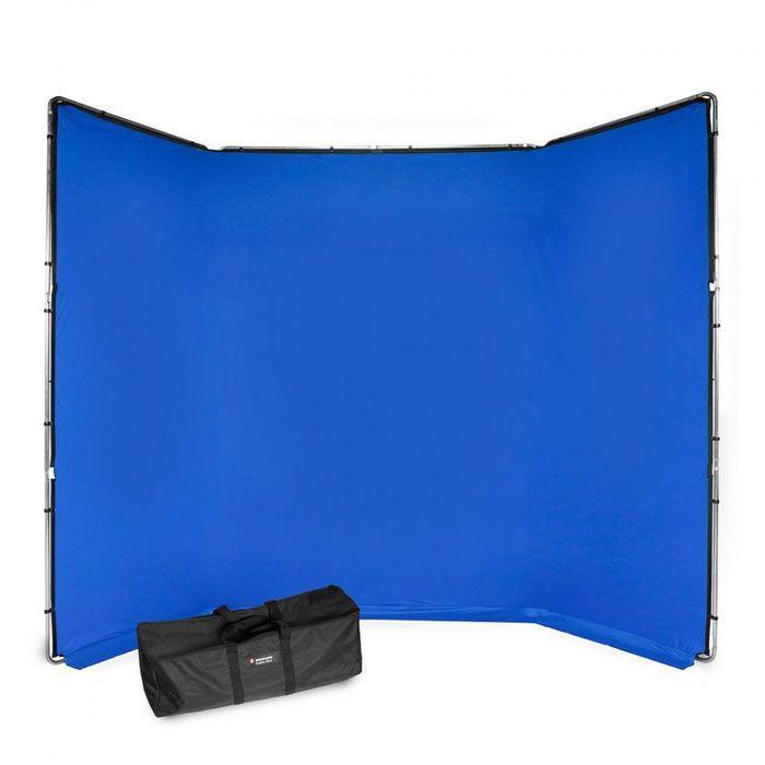 خلفية زرقاء للتصوير 2.9*4 متر مانفروتو Manfrotto Chroma Key FX 4x2.9m Background Kit Blue