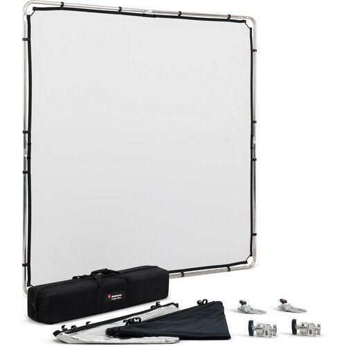 عاكس تصوير 2*2 متر أبيض مانفروتو Manfrotto Pro Scrim All In One Kit Large