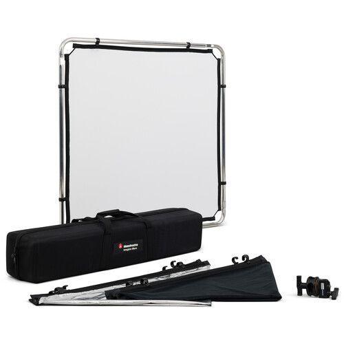 عاكس تصوير 1.1*1.1 متر أبيض مانفروتو Manfrotto Pro Scrim All In One Kit Small