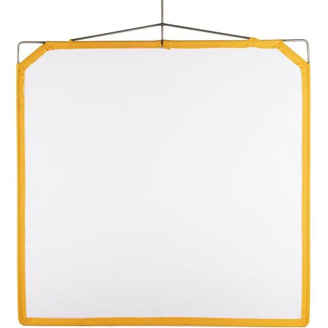 Matthews Solid Frame Scrim White Artificial Silk 48x48" - SW1hZ2U6MTk0NDAzNQ==