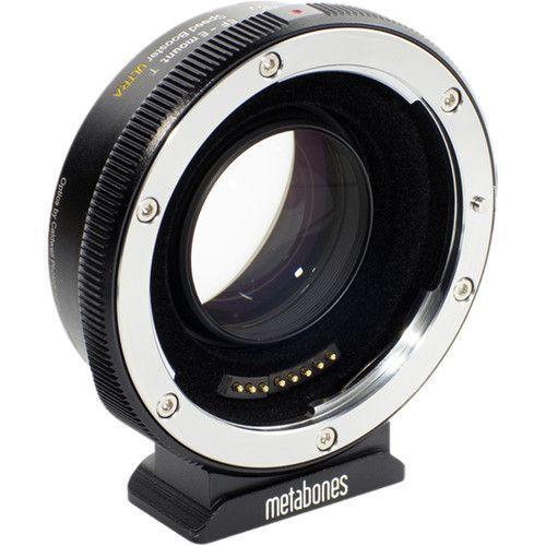 محول عدسات كانون EF لكاميرات سوني التي تدعم حامل E Mount ميتابونس Metabones Canon EF to E Mount Speed Booster ULTRA II 0.71X