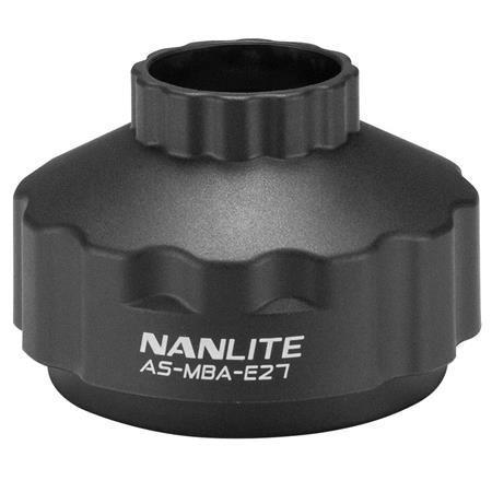 حامل مغناطيسي مع ادابتر تيار متناوب لمصباح PavoBulb 10C نان لايت NANLITE E27 Magnetic Mount and AC Adapter