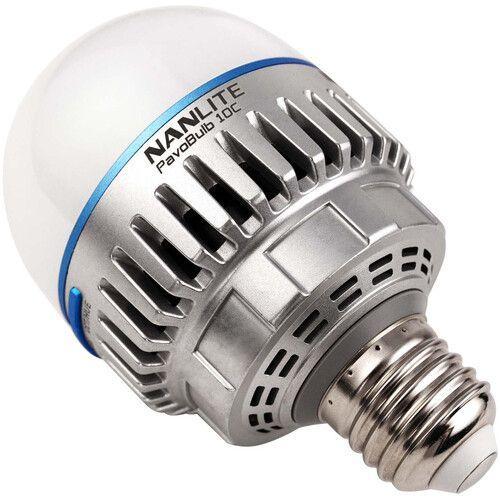 مجموعة إضاءة تصوير 4 قطع نان لايت NANLITE PavoBulb 10C RGBWW LED Bulb - SW1hZ2U6MTkzODY4OQ==