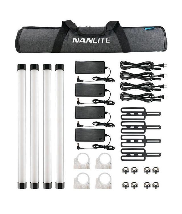 NANLITE Pavotube II 15X 4KIT RGB Tubelight, 16W, 2700K-12000K - SW1hZ2U6MTkzMzYxMw==