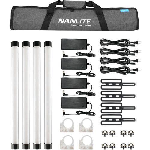 NANLITE Pavotube II 15XR 4Kit RGBWW Tubelight