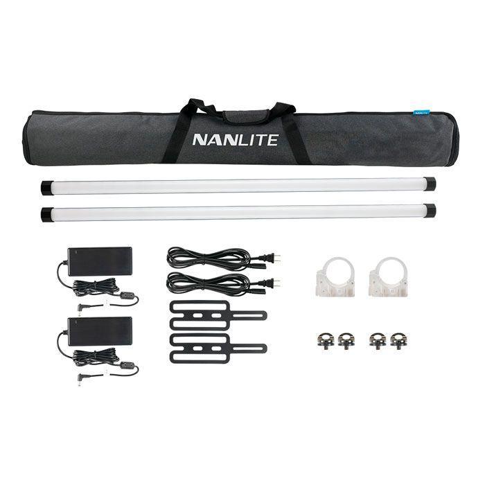 NANLITE Pavotube II 30X 2KIT RGB Tubelight, 32W, 2700K-12000K