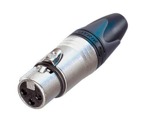 NEUTRIK XLR CABLE CONNECTOR FEMALE 3POLE