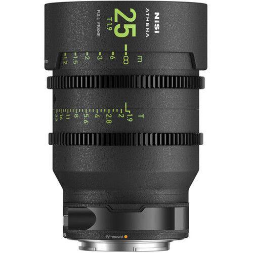 عدسة كميرا كانون RF 25 ملم وفتحة T1.9 من نيسي اثينا NISI Athena Cinema lens 25mm T1.9 (Canon RF-Mount)