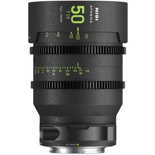 عدسة كميرا كانون RF 50 ملم وفتحة T1.9 من نيسي اثينا NISI Athena Cinema lens 50mm T1.9 (Canon RF-Mount)