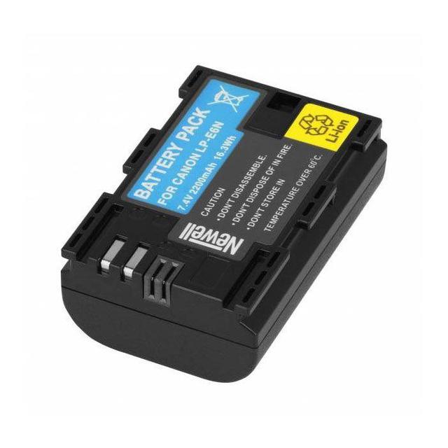 بطارية كاميرا ليثيوم لكاميرا كانون Newell Battery equivalent to Canon LP-E6N - SW1hZ2U6MTk1MzQ1OQ==