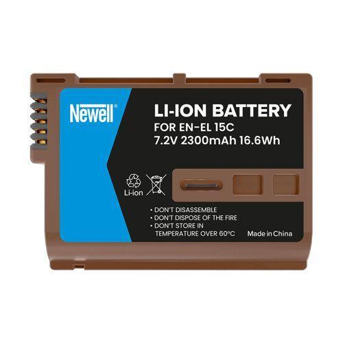 بطارية كاميرا نيكون 2300 ميلي أمبير من نيويل مع ميزة الشحن بمأخذ تايب سي مباشر لتكون احتياطية Newell Battery with USB C