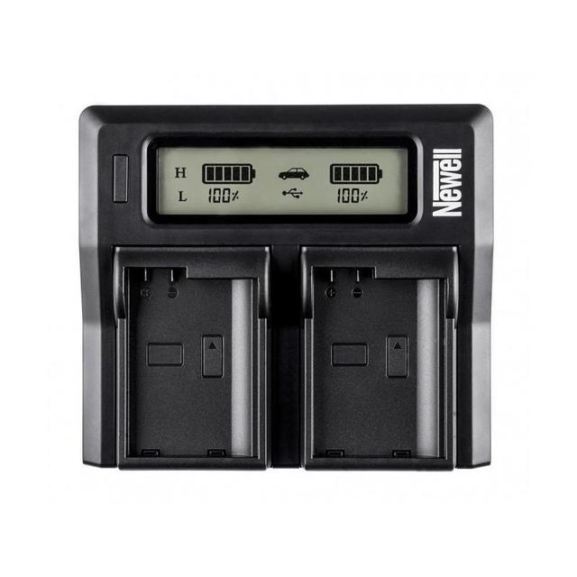 شاحن بطارية سوني مزدوج مع شاشة lcd من نيويل Newell NL0018 DC LCD Dual Charger for F970 Batteries - SW1hZ2U6MTk1MTQ5OA==