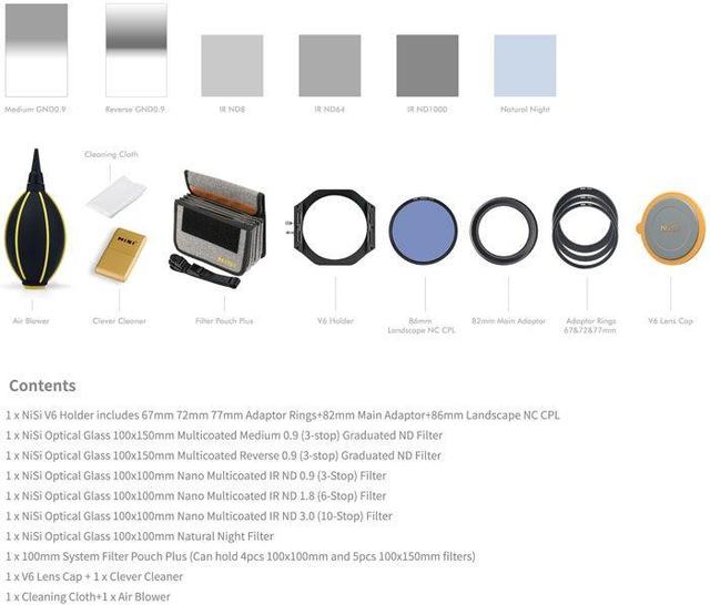 NiSi 100mm Advanced Kit Third Generation III with V6 and Landscape CPL - SW1hZ2U6MTkzNDUzMA==