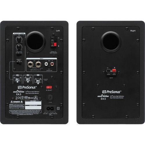 سبيكرات صوت للاستوديو 4.5 انش عدد 2 من بريسونوس PreSonus Eris E4.5 Hi-Definition 2-Way 4.5" Nearfield Monitors (Pair) - SW1hZ2U6MTk0NDcwNg==