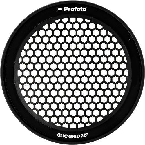 فلتر اضاءة تصوير بأشكال مسدسات من بروفوتو Profoto Clic Grid 20° - SW1hZ2U6MTk1MTkyMw==