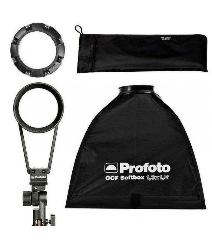 سوفت بوكس مع حامل للفلاش وحقيبة من بروفوتو Profoto OCF Adapter Starter Kit