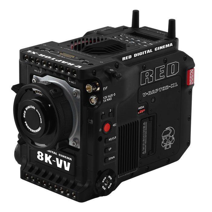 مجموعة كاميرا تصوير فيديو احترافية 8K مع 10 ملحقات ريد RED V-RAPTOR XL 8K VV Production Pack