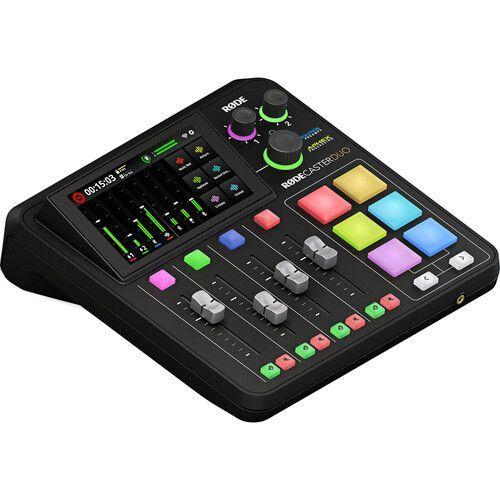 جهاز صوت برودكشين ميكسر 7 قنوات يدعم البلوتوث رود RODECaster Duo Integrated Audio Production Studio