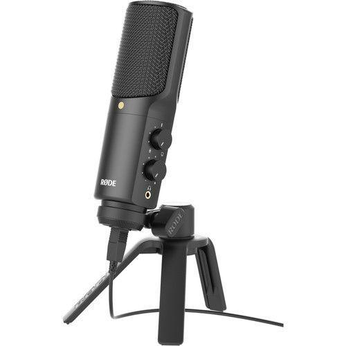 مايك رود NT-USB يدعم الإخراج عبر اليو اس بي مع فلتر بوب  Rode NT-USB Microphone