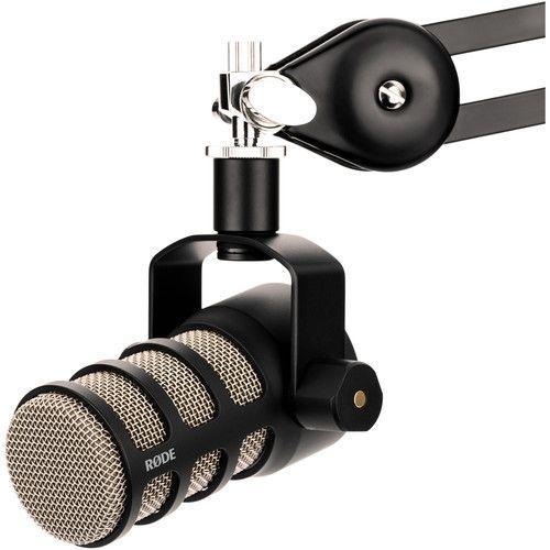 مايك رود للبودكاست مع بوب فلتر مدمج Rode PodMic Dynamic Podcasting Microphone