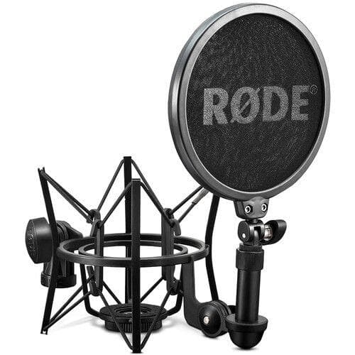 بوب فلتر مع حامل مايك رود Rode SM6 Shock Mount with Detachable Pop Filter