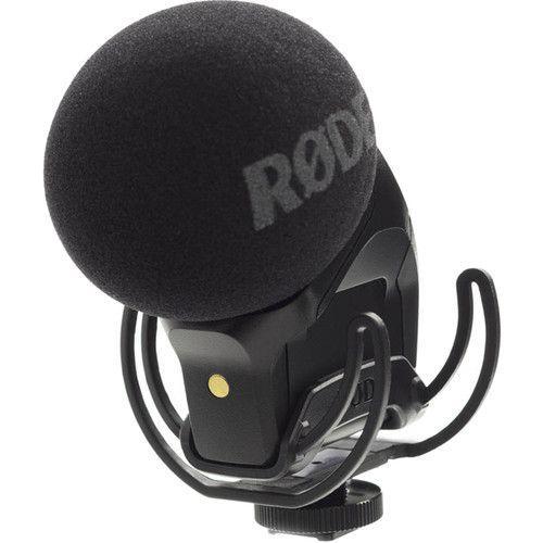 مايك رود للكاميرا فيديو مايك برو بنظام تعليق مانع للإهتزاز Rode Stereo VideoMic Pro Rycote