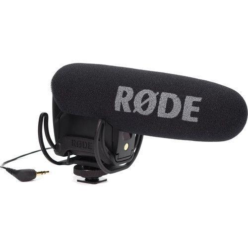 مايك رود للكاميرا فيديو مايك برو بنظام تعليق مانع للإهتزاز Rode VideoMic Pro with Rycote Lyre Shockmount