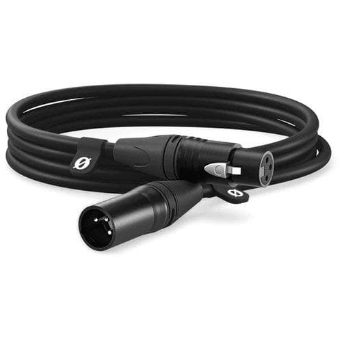 كيبل XLR بطول 3 متر لون أسود رودي Rode XLR Cable