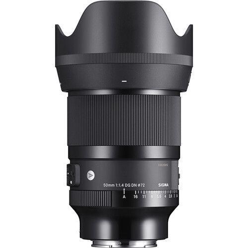 عدسة كاميرا 50 ملم متوافقة معSony E MOUNT صناعة اليابان سيجما SIGMA 50MM F1.4 DG DN (A) for Sony E MOUNT