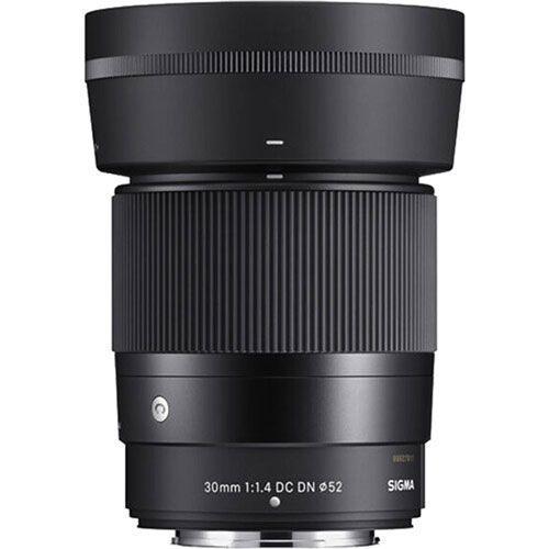 عدسة كاميرا 30 مم متوافقة مع NIKON Z صناعة اليابان سيجما SIGMA AF 30MM F/1.4 DC DN (C) for NIKON Z