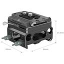 SMALLRIG LIGHTWEIGHT BASEPLATE WITH DUAL 15MM ROD CLAMP (MAGNESIUM ALLOY VERSION) 3067 - SW1hZ2U6MTk0NjM5MQ==