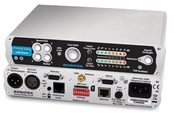 SONIFEX Single Automatic GSM Hybrid, AES/EBU & Analogue I/O With Ethernet