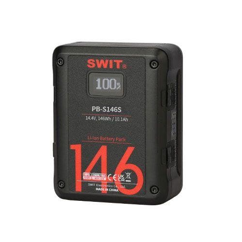 بطارية كاميرا 146 وات ساعي مربعة من سويت متوافقة مع حامل V SWIT 146Wh Pocket V Mount Battery Pack