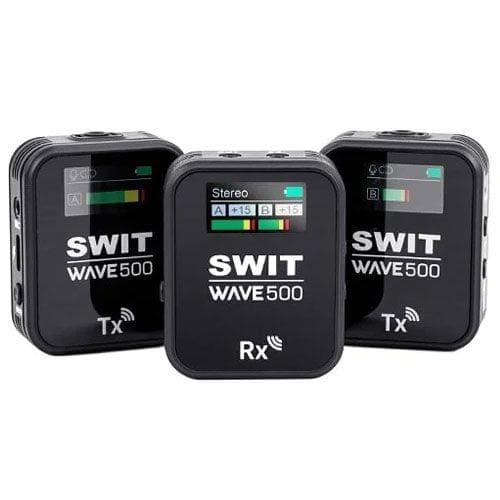 مايك لاسلكي صغير ثنائي سويت SWIT Dual Channel Wireless Microphone